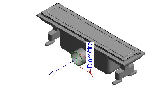 Objeto Bim Jimten S Canaleta Linnum Salida Orientable Ancho