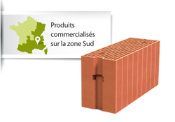 Produits commercialisés sur la zone Sud - bim