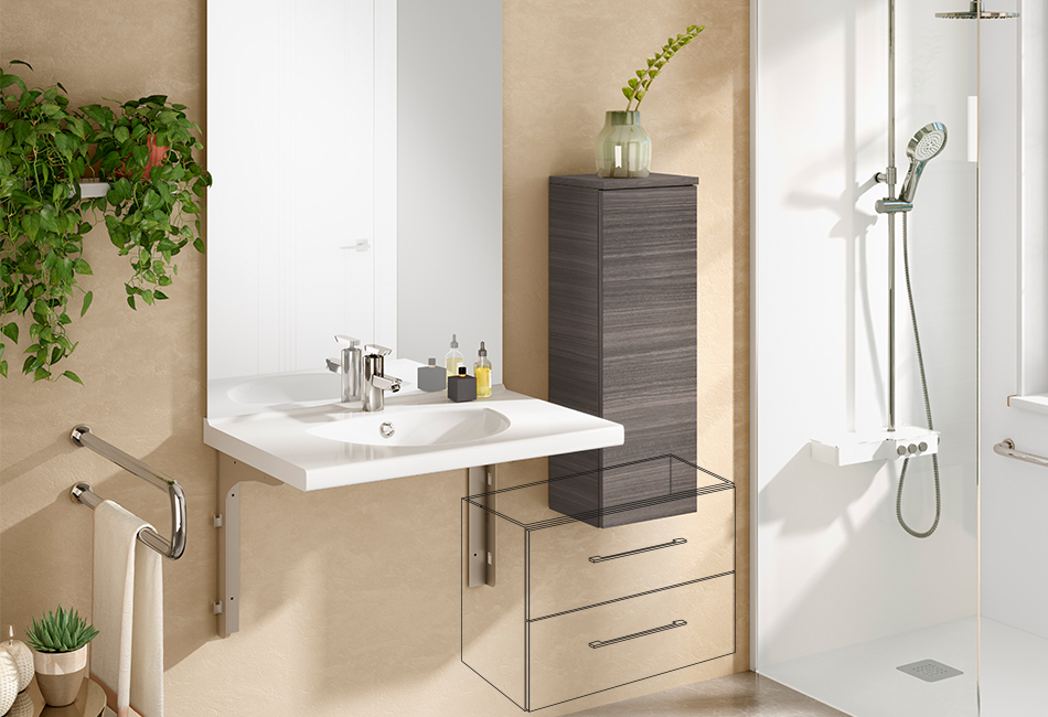 SDB - Mobiliers PMR - bim