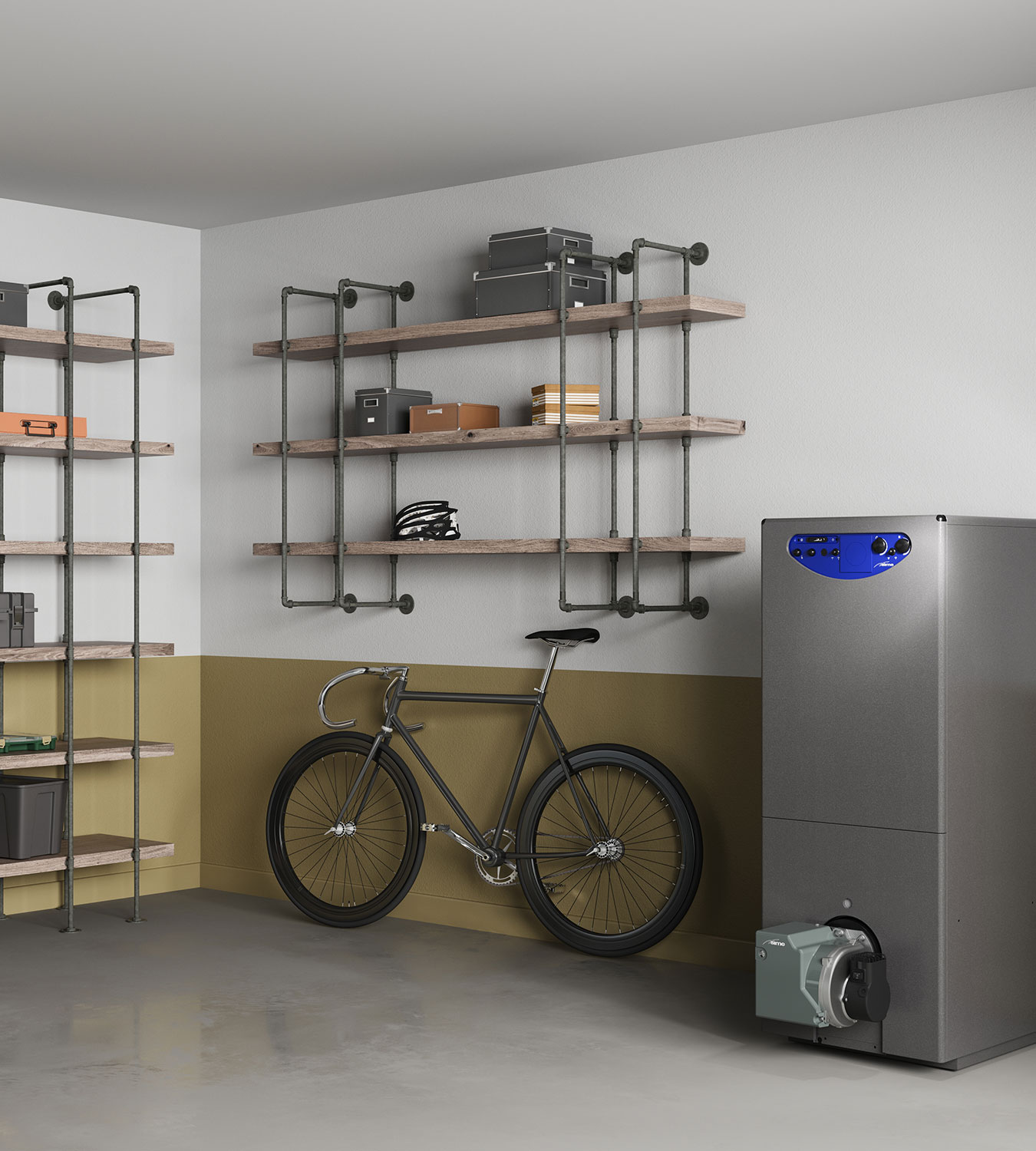 CALDAIE BASAMENTO A GASOLIO - bim