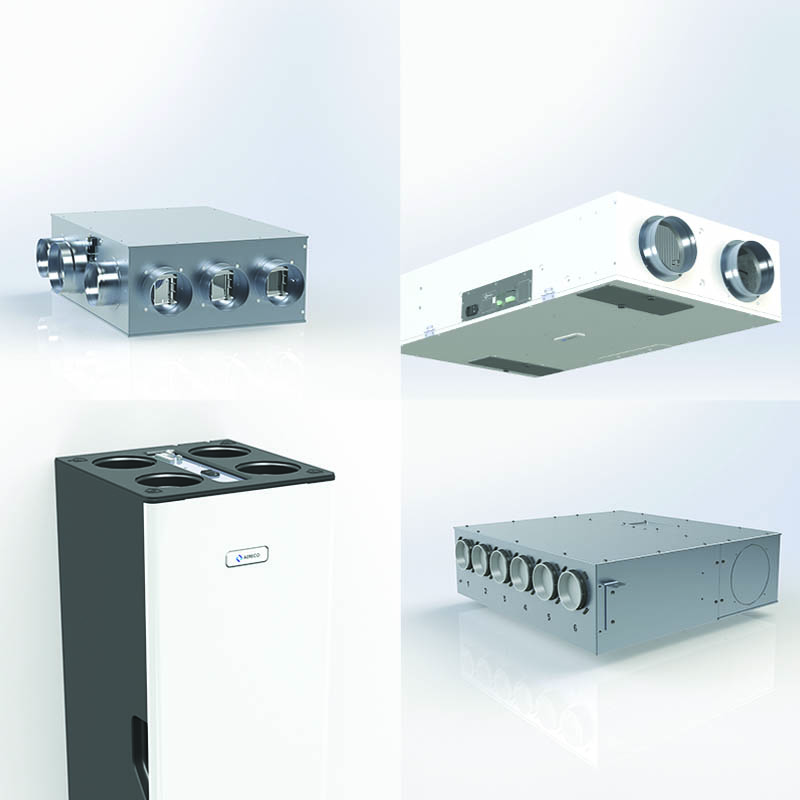 Heat recovery ventilation - bim