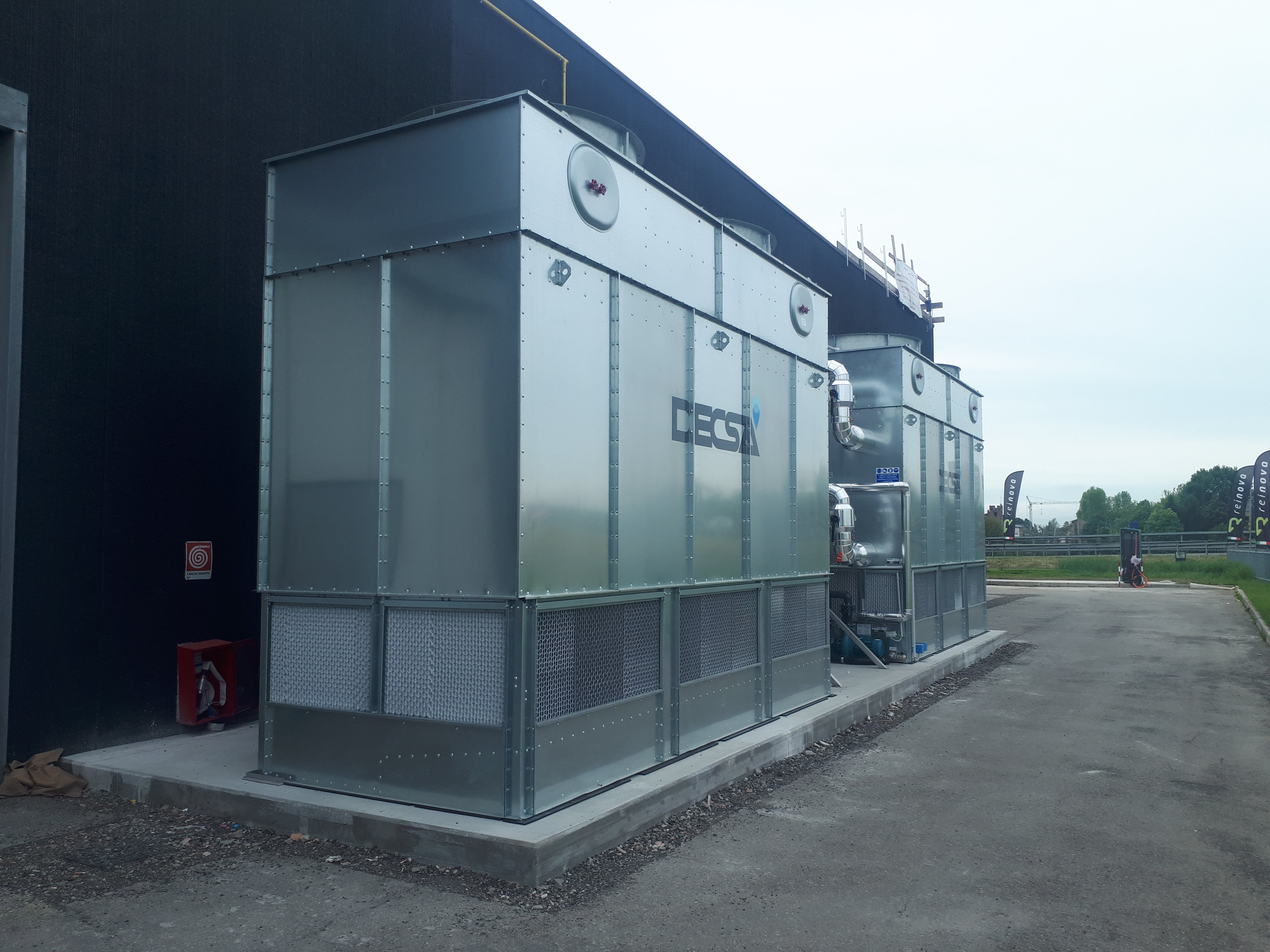 Torri di raffreddamento a circuito chiuso - bim