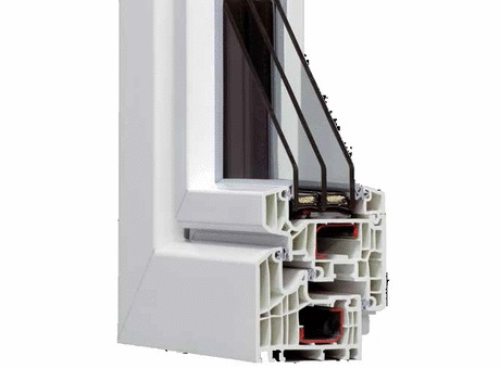 PVC HX95 reinforced with thermal break - bim