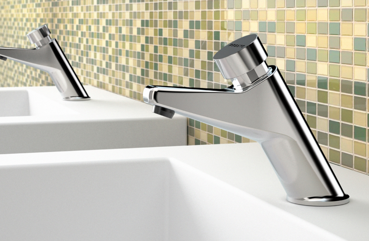 Timed washbasin taps - bim