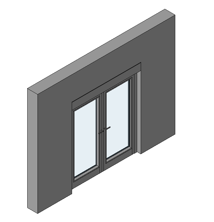 REYNAERS ALUMINIUM ITALIA CS 104 Door outward opening with double ...