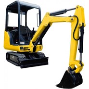 Pelleteuse 1.3 t chenilles caoutchouc, canopy - bim