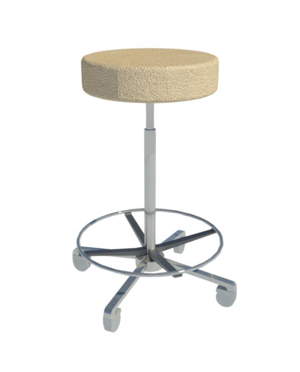 Healthcare Facility Stool BIM OBJECT free BIM file downloads e.g