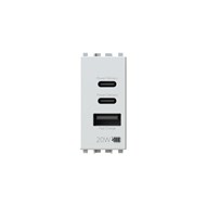 USB CCA 20W COMPATIBILE BTICINO® MATIX™ - 4BUSB20WCCA.AM - bim