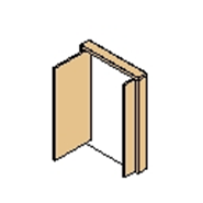 HB va et vient englobante - 2 vantaux - bim