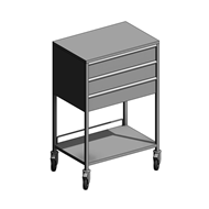 Anaesthesia trolley - bim