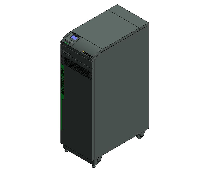 Socomec MASTERYS GP4 20KVA 3/1 INTBATT CABM BIM OBJECT: free BIM file ...