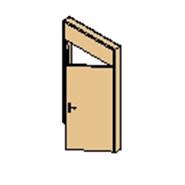 HB englobante - 2 vantaux avec imposte - bim