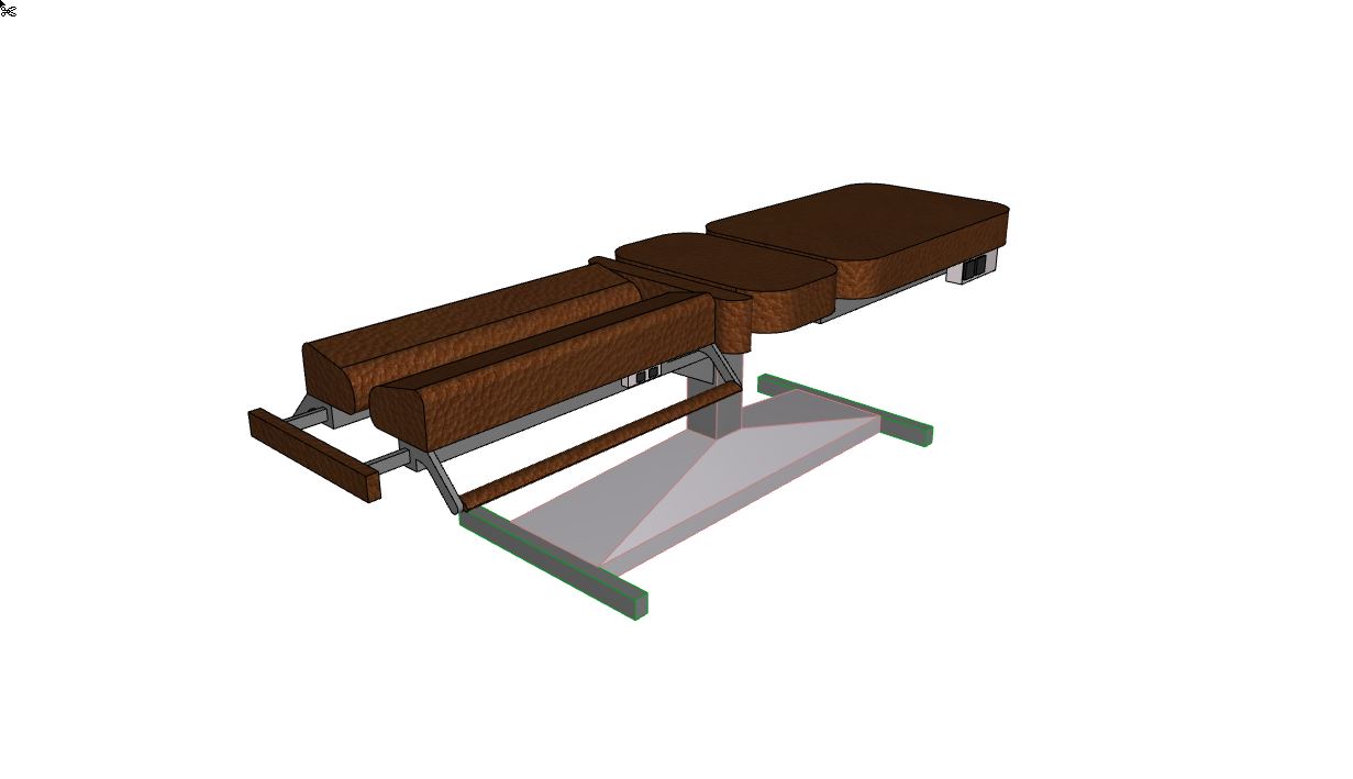 Massage Table BIM OBJECT: Free BIM File Downloads E.g., Revit, IFC, Etc ...