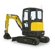 Pelleteuse 2.6 t chenilles caoutchouc, cabine - bim