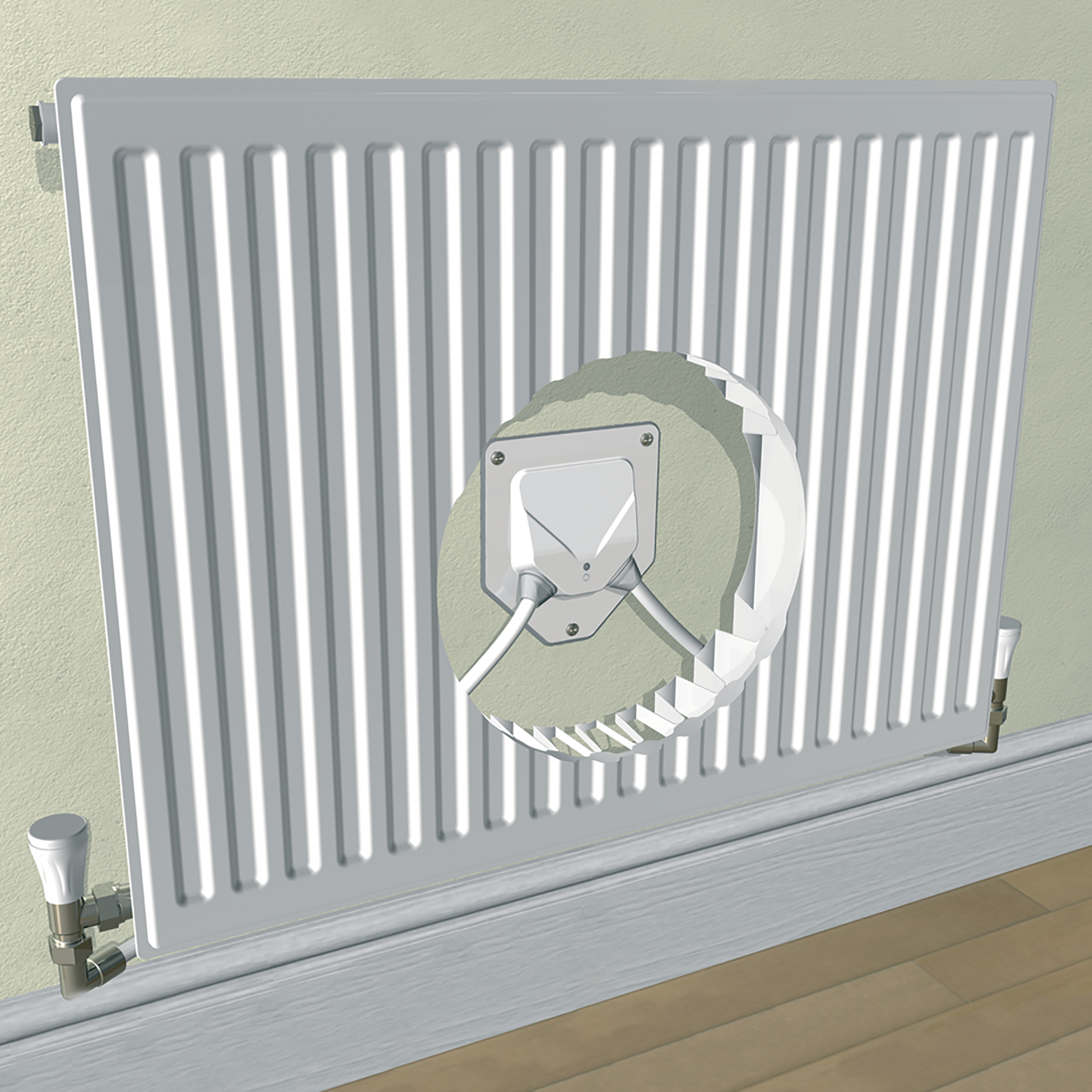 OBJETO BIM Manthorpe Building Products Face Fix GRS Radiator Pipe Guide