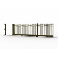 Sliding gate on rail ALLIX BRR - bim