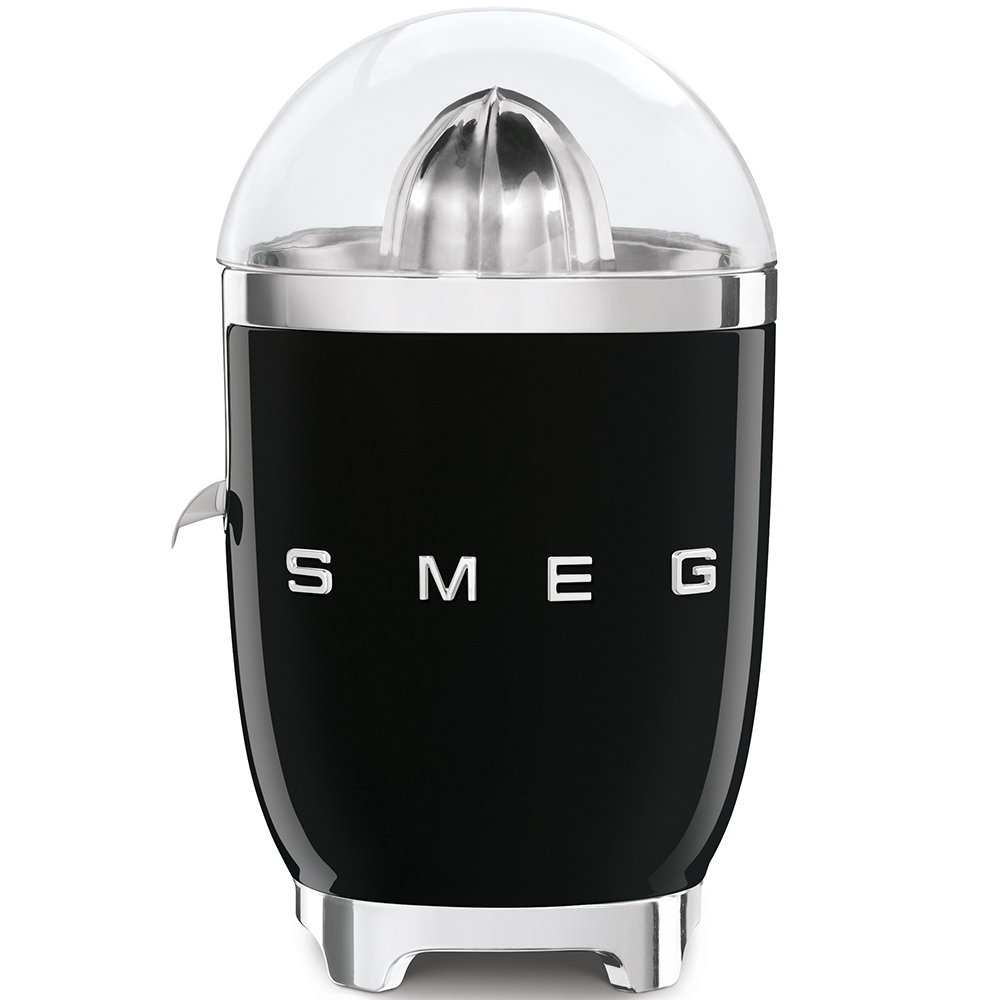 Smeg Presse-Agrumes Électrique CJF11RDEU Rouge – Design Rétro Iconique, 70W, Bec Anti-Goutte & Démarrage Automatique