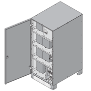 MASTERYS BATTERY DOUBLE CABINET - bim