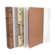 Facade decoration on mineral insulation (rock wool) (DE2) - bim