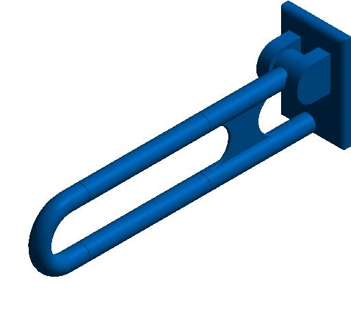 NORMBAU Lift-up support rail 600 mm BIM OBJECT: free BIM file downloads ...