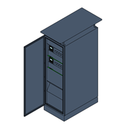 MASTERYS GP4 RK 10KVA CABINET INTEGRATED - bim