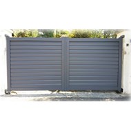 Collective aluminum swivel gate - bim