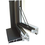 Double casement window - bim