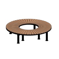 Circular Bench - bim